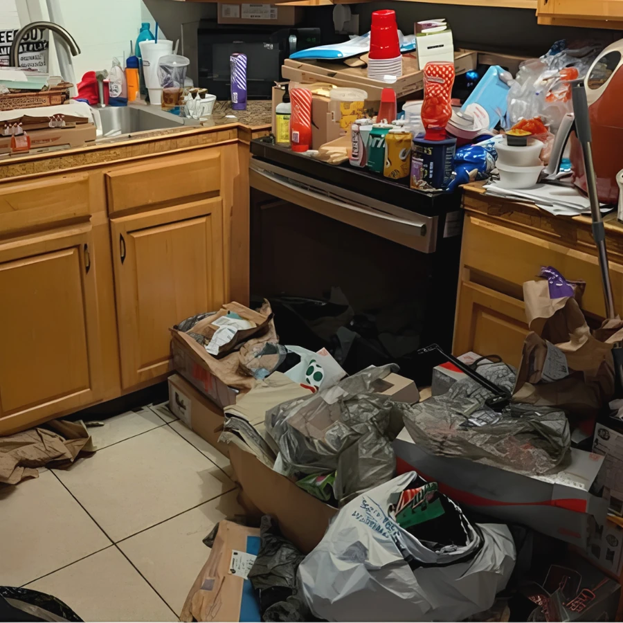 Kitchen full restoration cleaning results - Catherine's Cleaning MA and NH