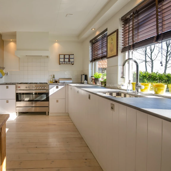 Spotless appliances after deep cleaning